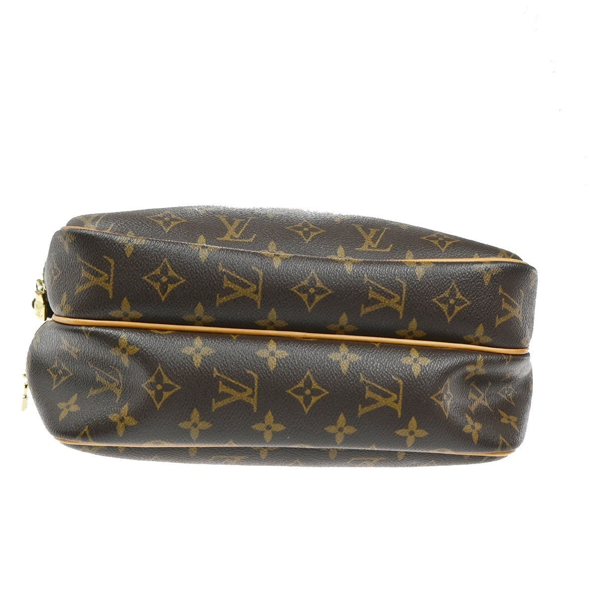 Louis Vuitton Reporter Bag Monogram Canvas, BROWN, CANVAS, Shoulder bag