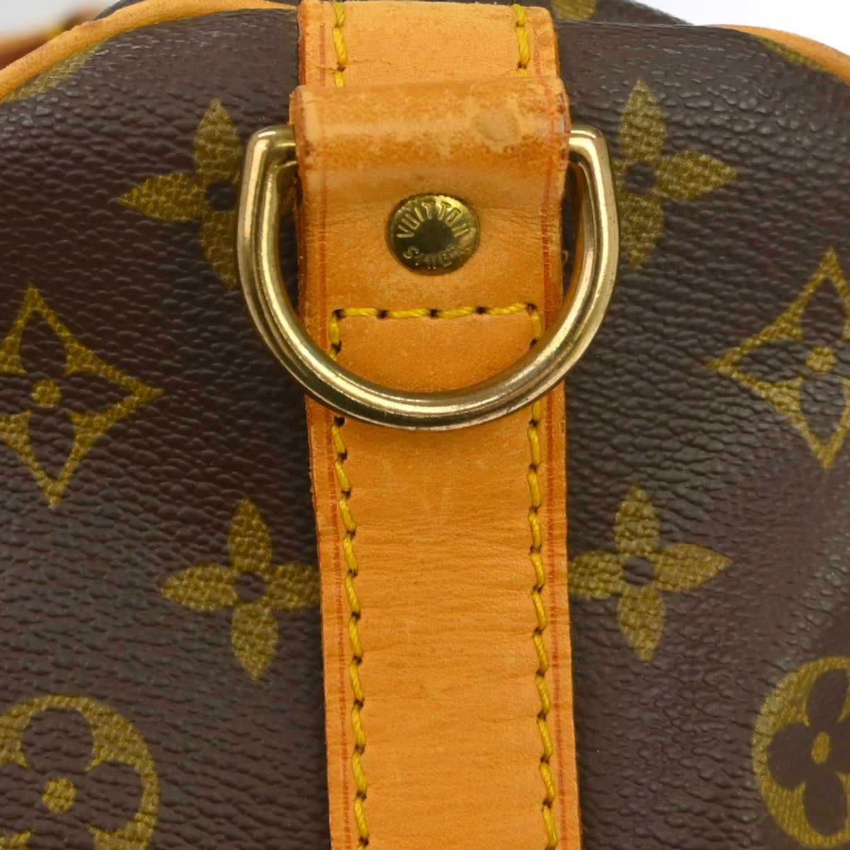 Louis Vuitton Keepall Bandouliere Bag Monogram Canvas, Brown, Canvas, Travel Bag