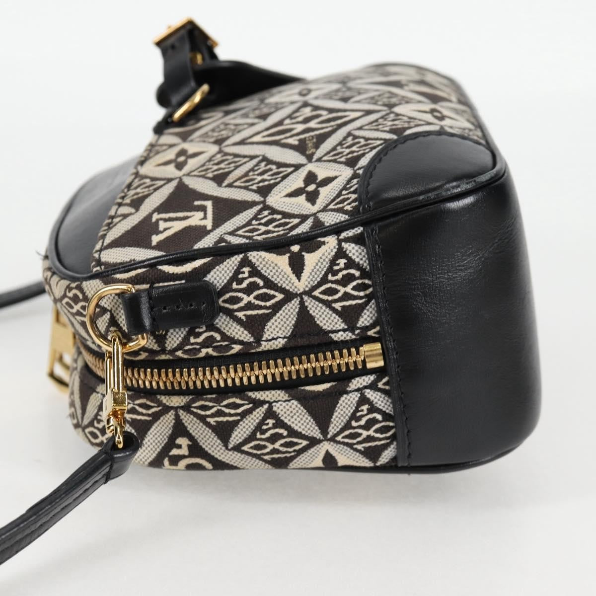 Louis Vuitton Deauville Handbag Limited Edition Since 1854 Monogram Jacquard, BLACK, CANVAS, Shoulder bag