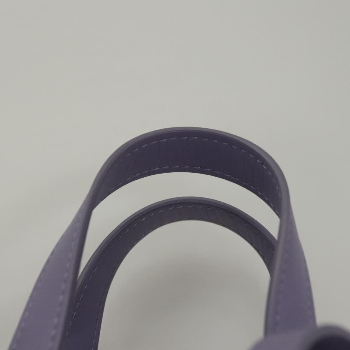 Bottega Veneta Shell Bag Leather, Purple, Leather, Shoulder Bag