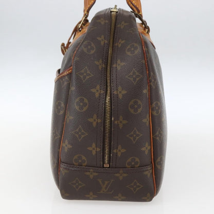 Louis Vuitton Deauville Handbag Monogram Canvas, BROWN, CANVAS, Handbag