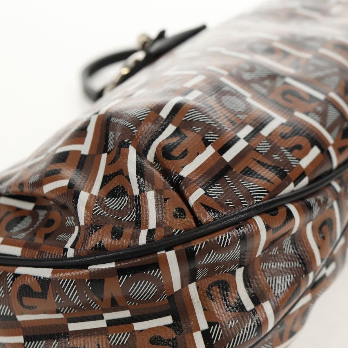 Salvatore Ferragamo Gancini handbag Leather, Multicolour, Leather, Handbag