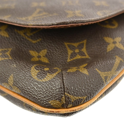 Louis Vuitton Musette Salsa Handbag Monogram Canvas, BROWN, CANVAS, Shoulder bag