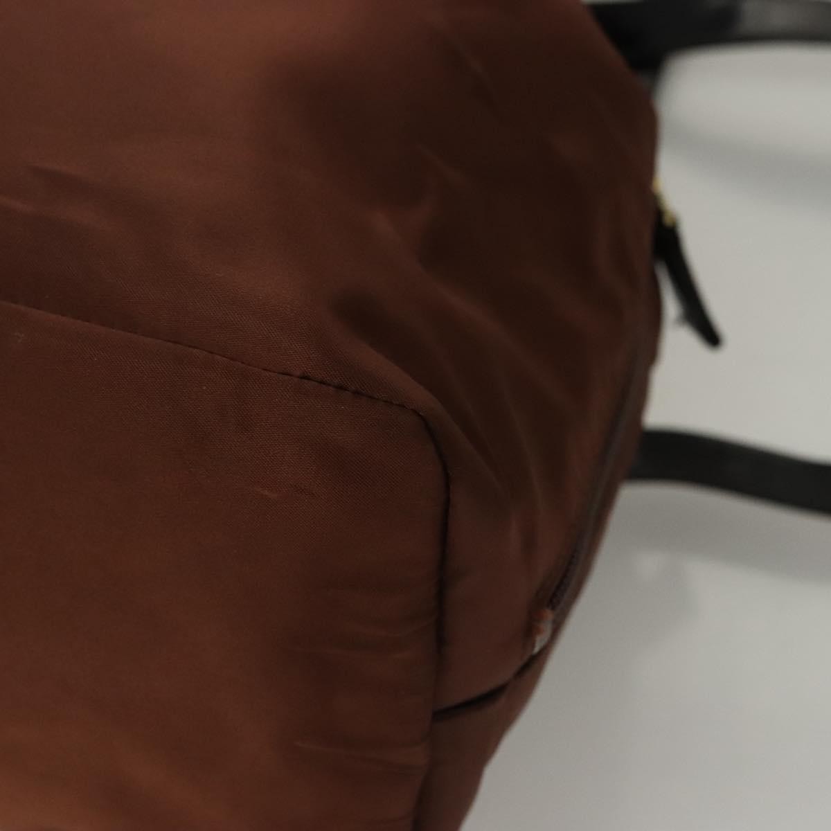 Balenciaga Vintage Backpack Nylon, BROWN, NYLON, Backpack