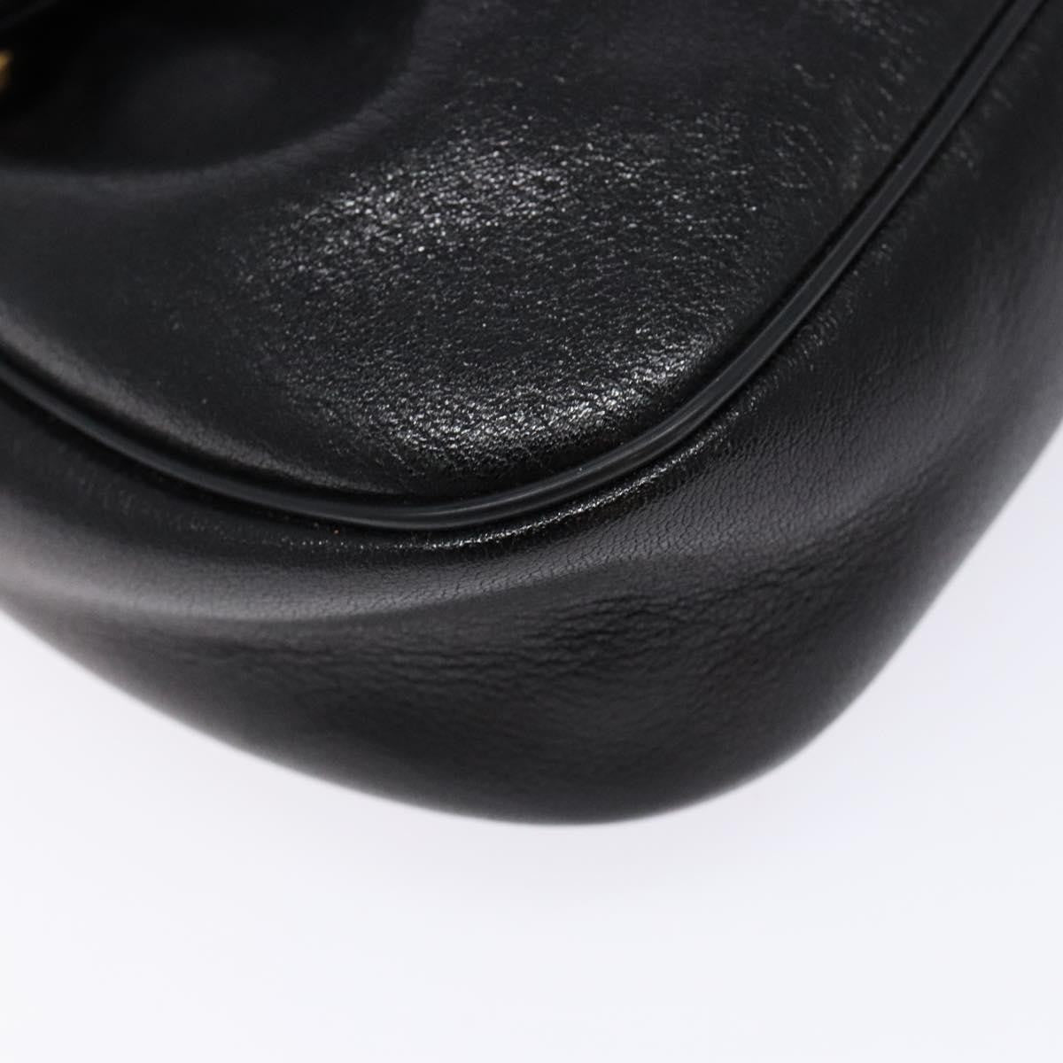 Givenchy Vintage 4G shoulder bag Leather, BLACK, LEATHER, Shoulder bag
