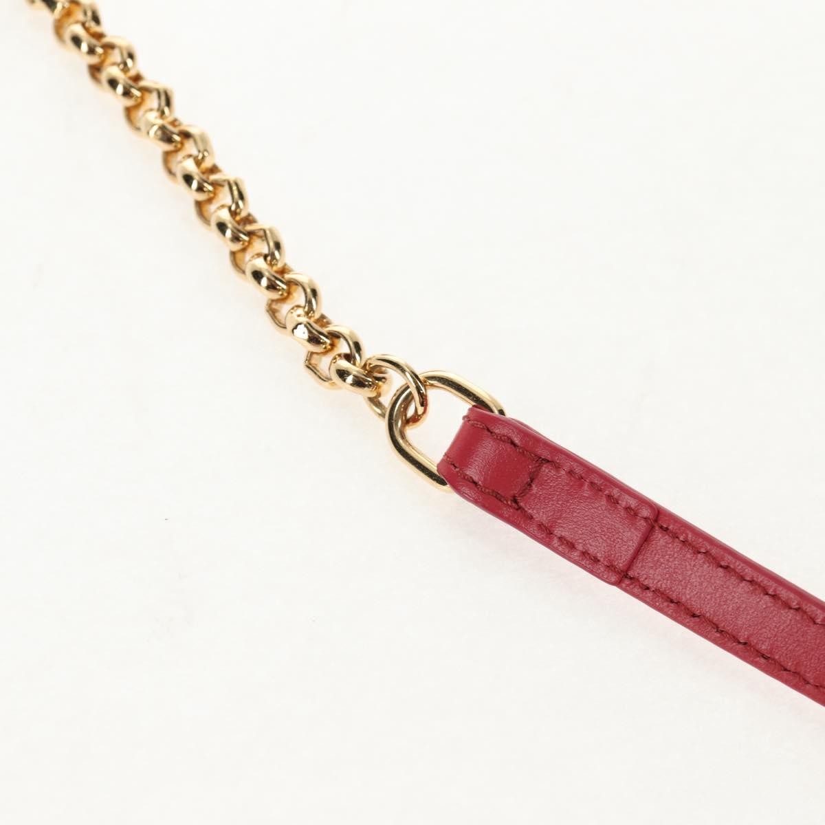 Chloe C Chain Clutch Leather, PINK, LEATHER, Clutche & pouche