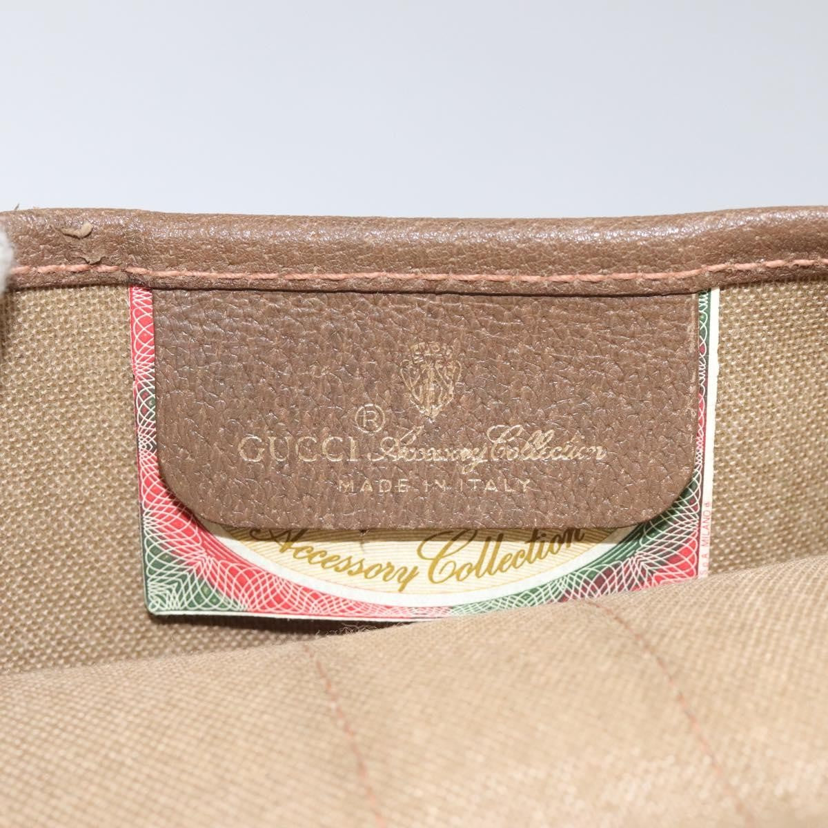 Gucci Ophidia Flap Clutch GG Coated Canvas, BEIGE, CANVAS, Clutche & pouche