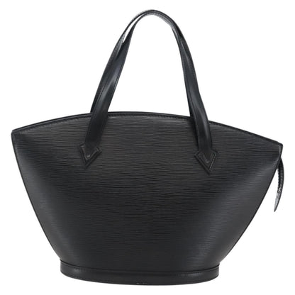 Louis Vuitton Saint Jacques Handbag Epi Leather, BLACK, LEATHER, Handbag