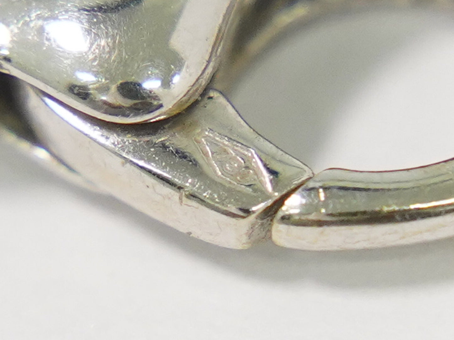 Bvlgari Parentesi Pendant Necklace 18K White Gold, SILVER, WHITE_GOLD, Necklace