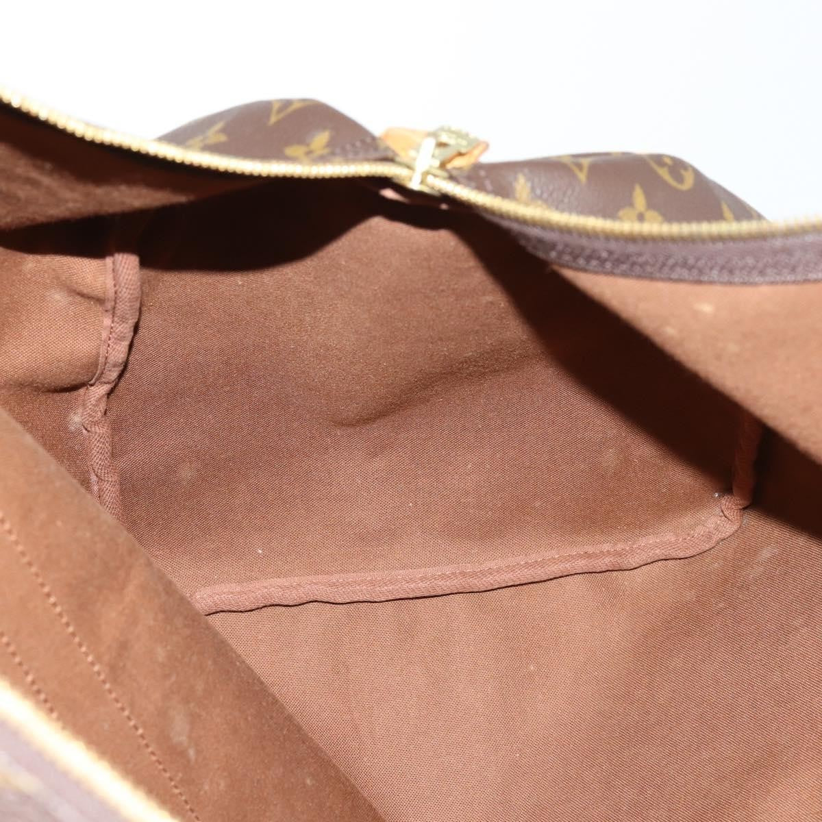 Louis Vuitton Keepall Bag Monogram Canvas, BROWN, CANVAS, Travel bag