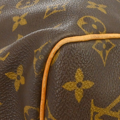 Louis Vuitton Keepall Bag Monogram Canvas, Brown, Canvas, Travel Bag