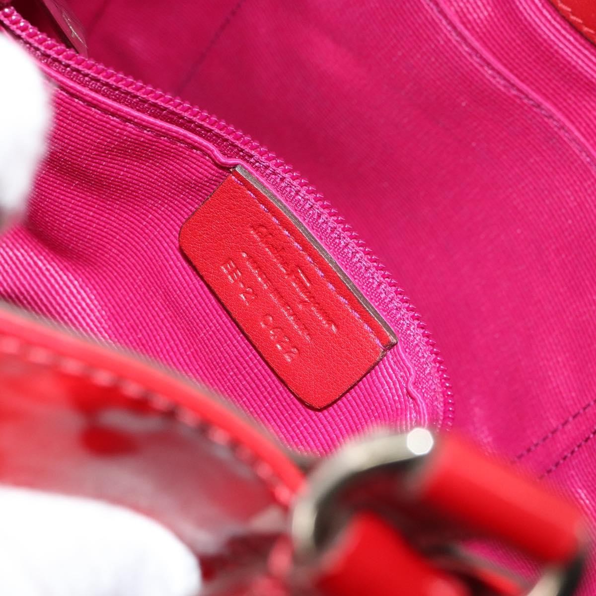 Salvatore Ferragamo Vintage Tote bag Patent Leather, Red, Patent Leather, Tote Bag