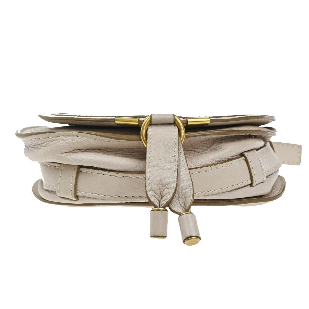 Chloe Marcie Crossbody Bag Leather, BEIGE, LEATHER, Shoulder bag