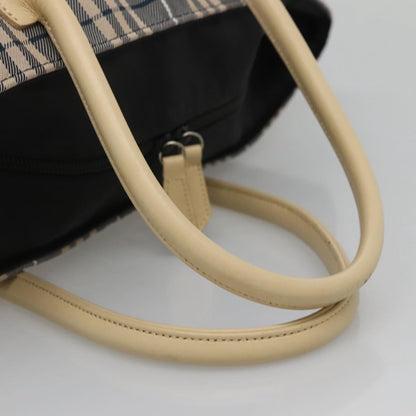Burberry Nova Check Tote Nylon, GRAY, NYLON, Tote bag