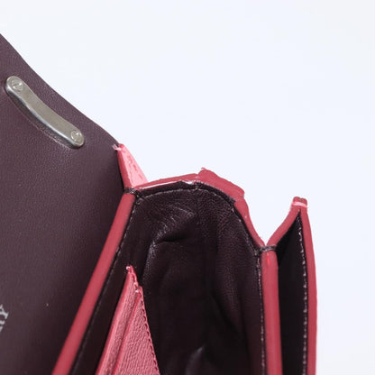 Burberry D-Ring Shoulder Bag Leather, PINK, LEATHER, Shoulder bag