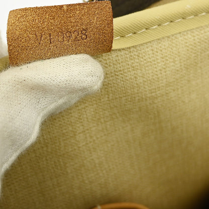 Louis Vuitton Deauville Handbag Monogram Canvas, BROWN, CANVAS, Handbag