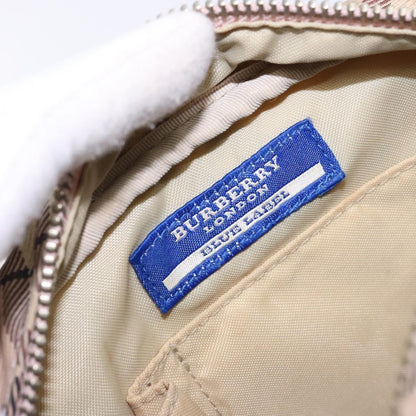 Burberry Nova Check Blue Label Nylon, PINK, NYLON, Shoulder bag