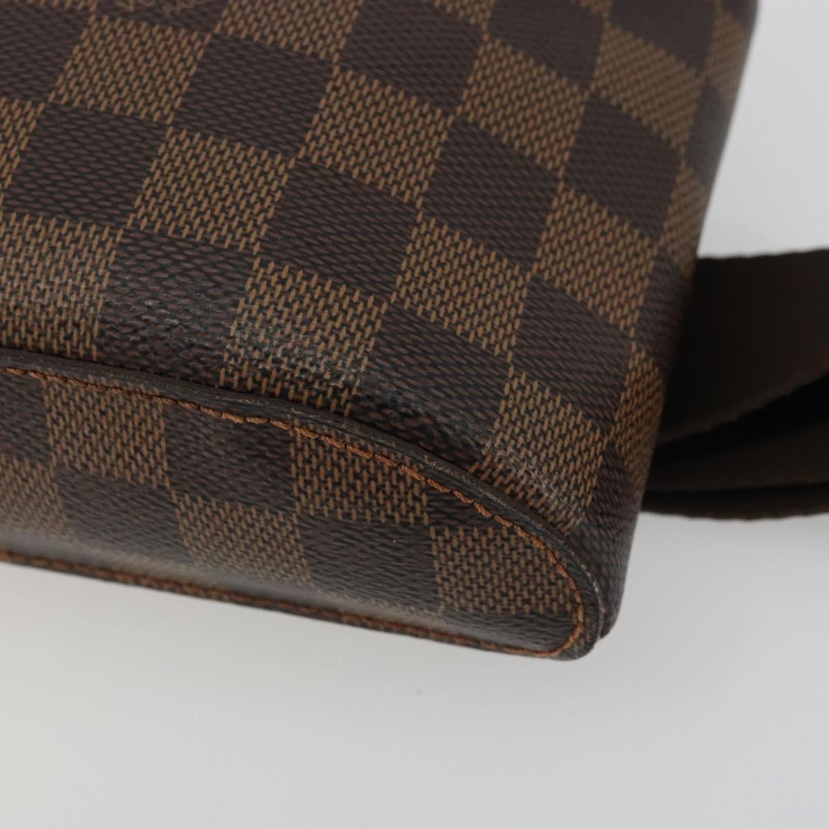Louis Vuitton Geronimos Waist Bag Damier, Brown, Canvas, Shoulder Bag