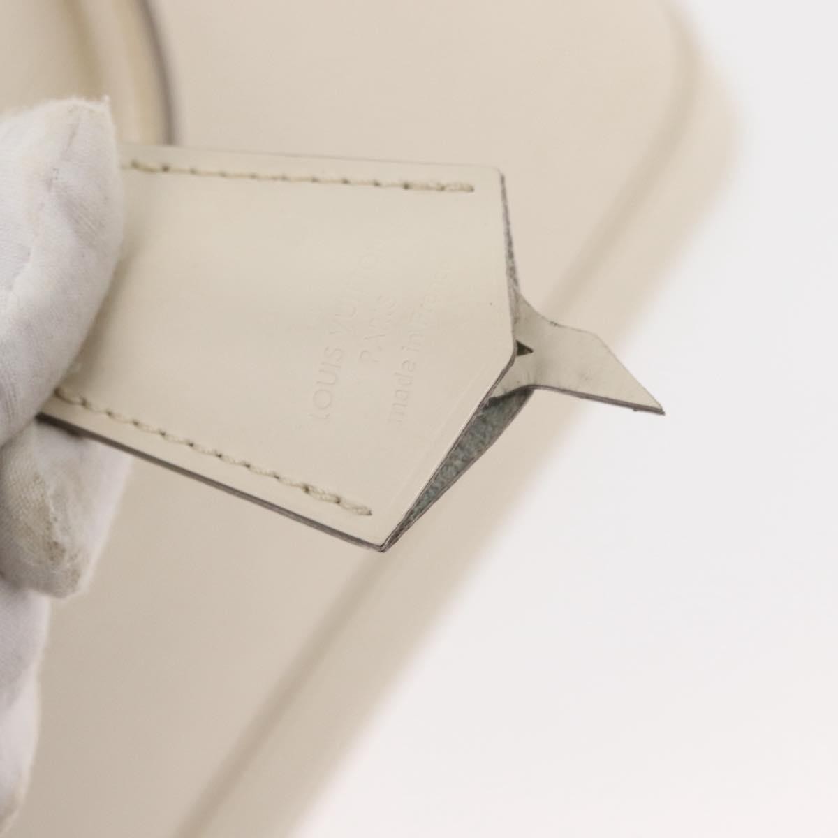 Louis Vuitton Alma Handbag Epi Leather, White, Leather, Handbag