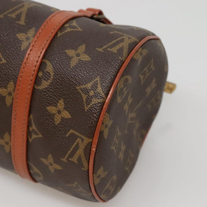 Louis Vuitton Papillon Handbag Monogram Canvas, BROWN, CANVAS, Handbag