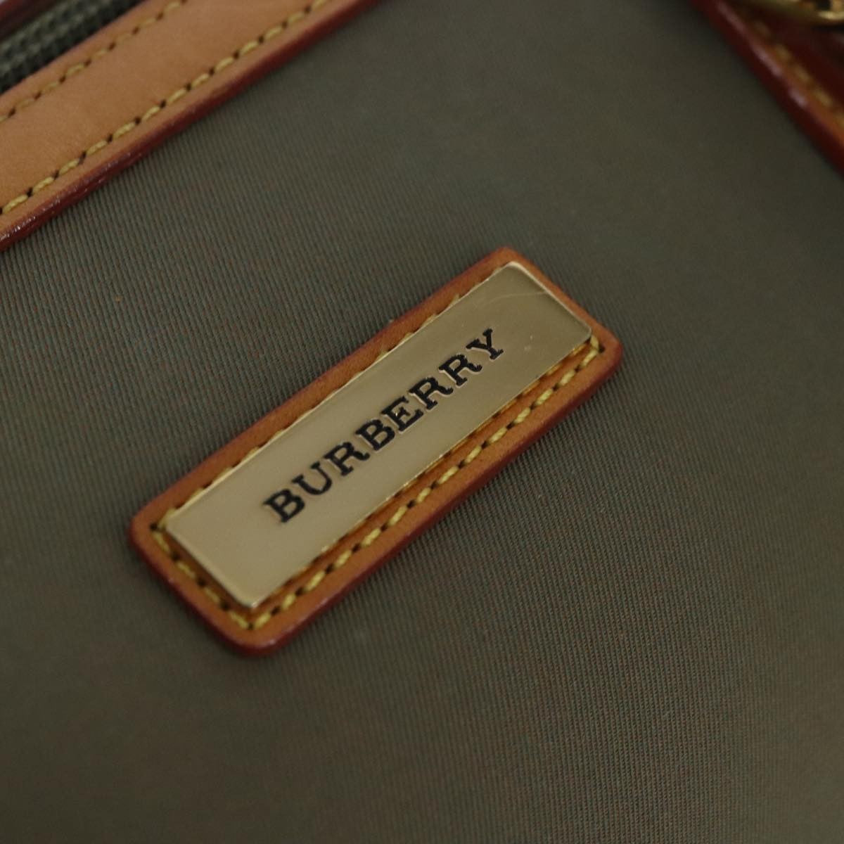 Burberry Vintage Handbag Nylon, KHAKI, NYLON, Handbag