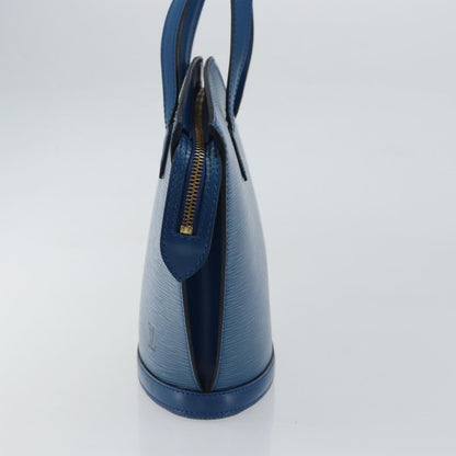 Louis Vuitton Saint Jacques Handbag Epi Leather, BLUE, LEATHER, Shoulder bag