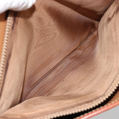 Celine Vintage Macadam Tote bag Canvas and Leather, Brown, Canvas, Tote Bag