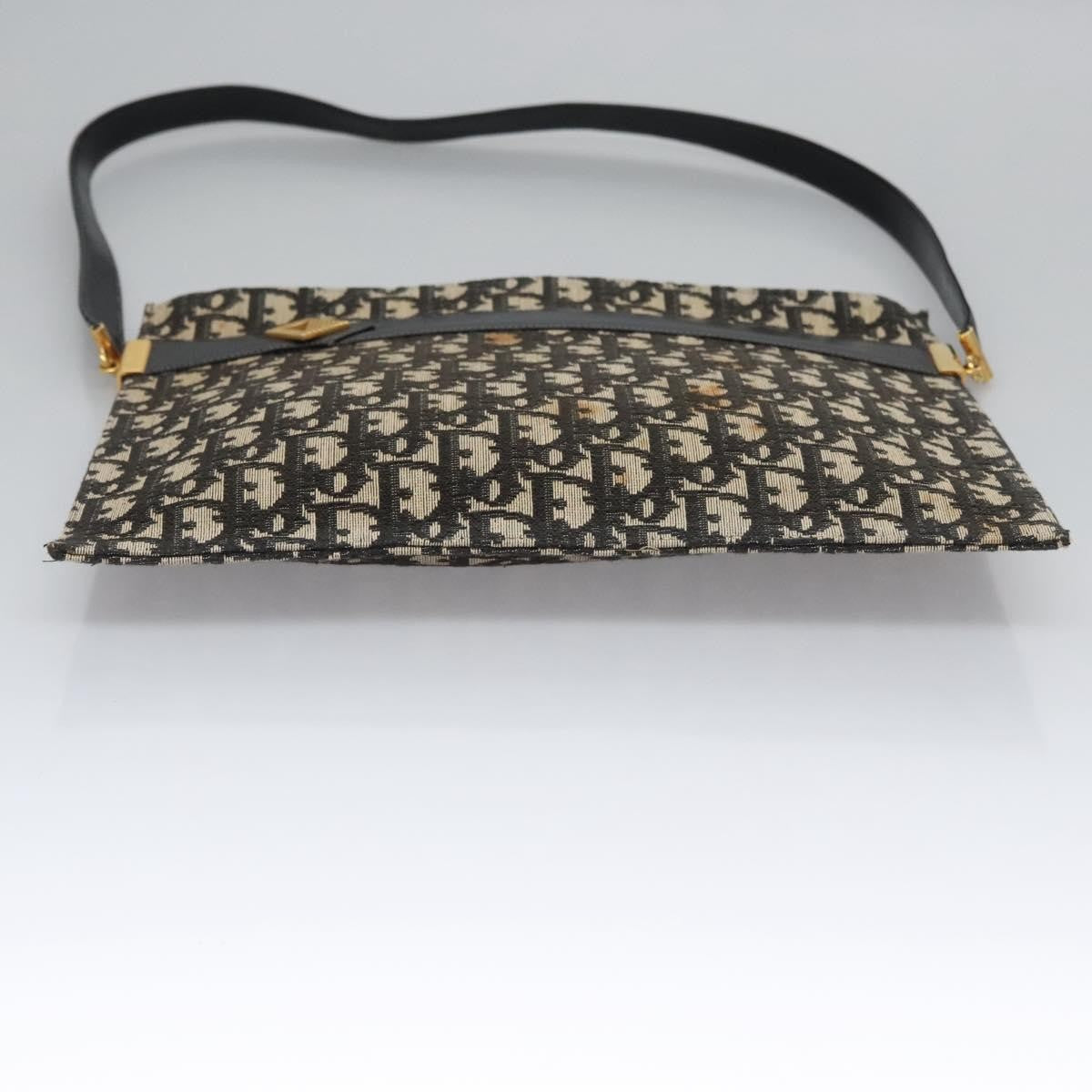 Christian Dior Trotter shoulder bag Canvas, NAVY, CANVAS, Shoulder bag