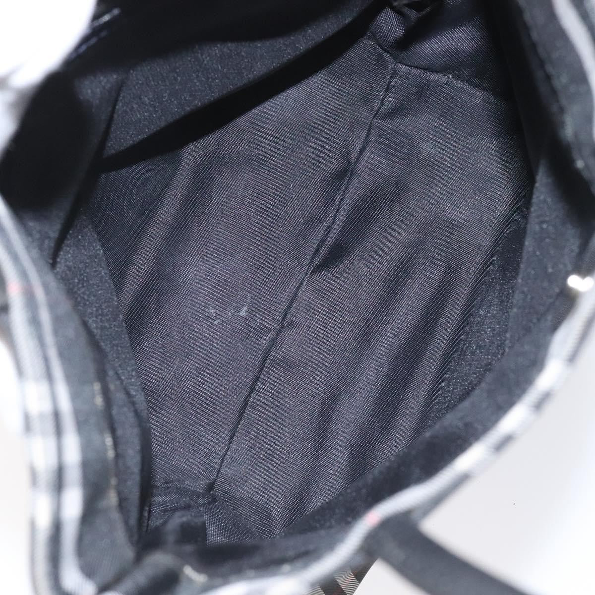 Burberry Nova Check Tote Nylon, Black, Nylon, Handbag