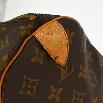 Louis Vuitton Keepall Bag Monogram Canvas, Brown, Canvas, Travel Bag