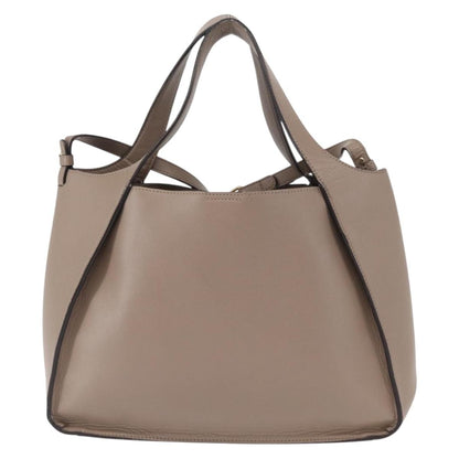 Stella McCartney Alter Tote Perforated Faux Leather, BEIGE, SYNTHETIC, Tote bag