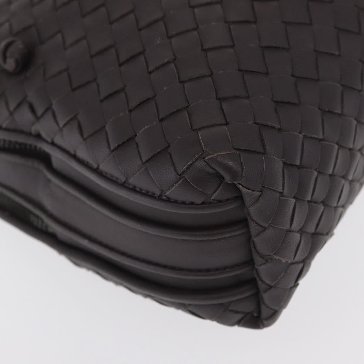 Bottega Veneta Nodini Crossbody Bag Intrecciato Nappa, BROWN, LEATHER, Shoulder bag