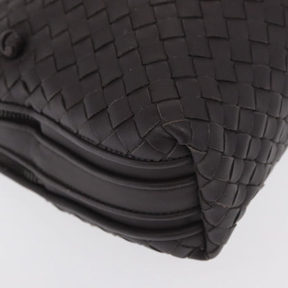 Bottega Veneta Nodini Crossbody Bag Intrecciato Nappa, BROWN, LEATHER, Shoulder bag