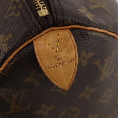 Louis Vuitton Keepall Bag Monogram Canvas, BROWN, CANVAS, Travel bag