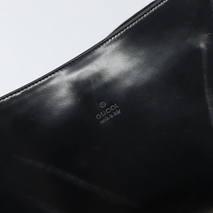 Gucci Vintage Shoulder Bag Patent leather, BLACK, PATENT_LEATHER, Shoulder bag