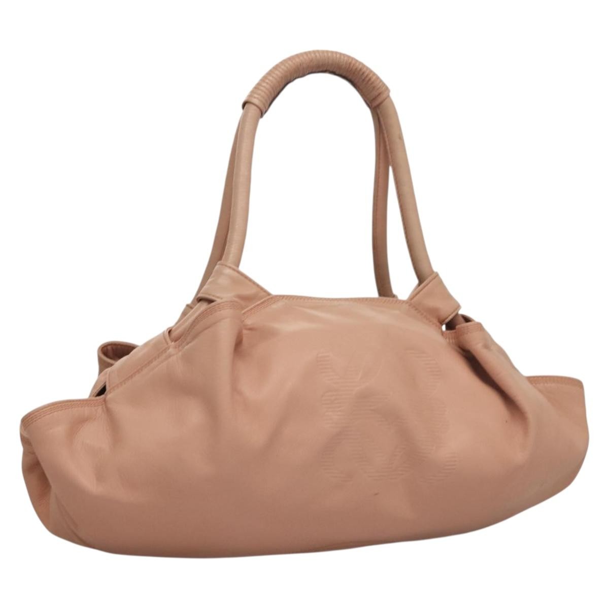 Loewe Anagram Logo Nappa Aire Hand Bag Leather, PINK, LEATHER, Handbag