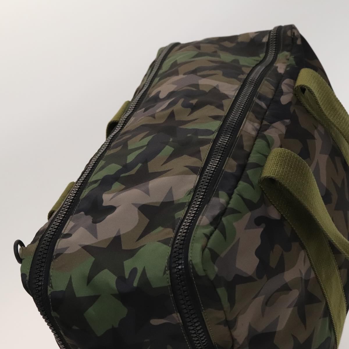 Valentino Garavani Camouflage Boston bag Nylon, MULTICOLOUR, NYLON, Travel bag