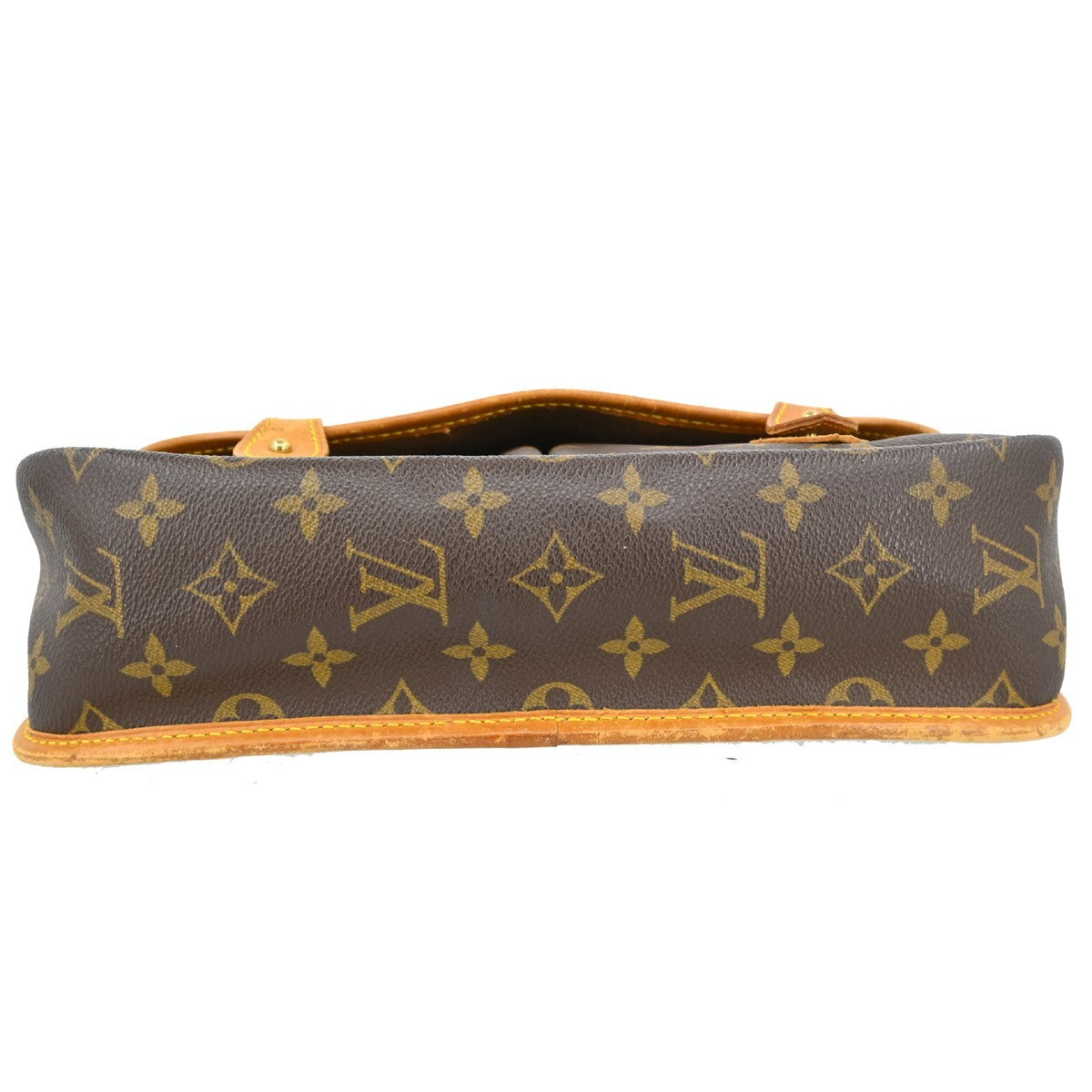 Louis Vuitton Sac Gibeciere Messenger Bag Monogram Canvas, Brown, Canvas, Shoulder Bag