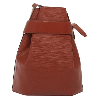 Louis Vuitton Vintage Sac d'Epaule Handbag Epi Leather, BROWN, LEATHER, Handbag