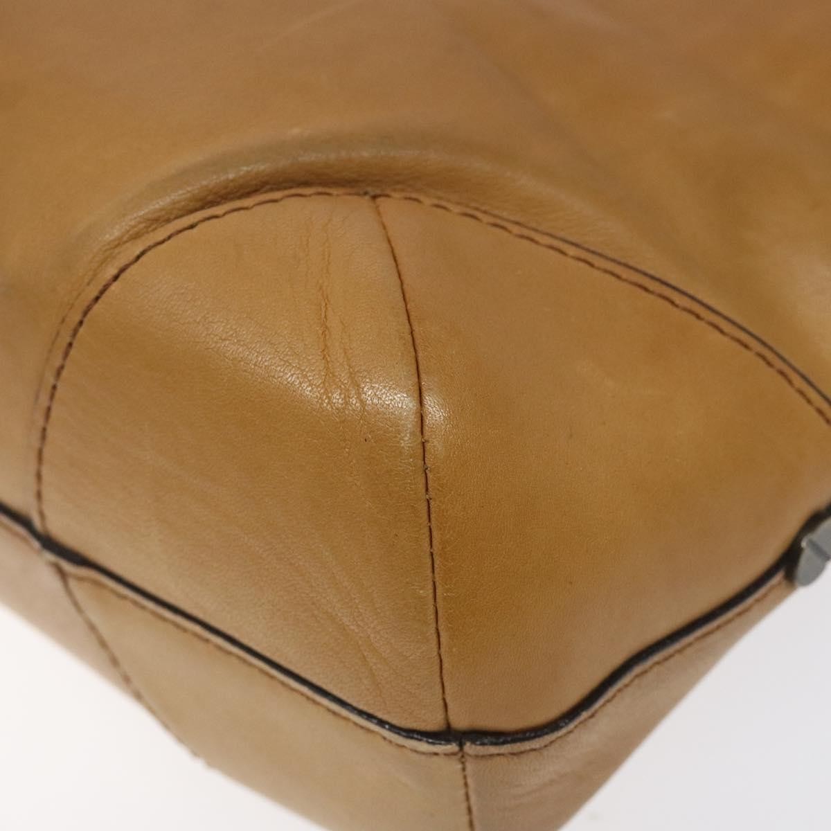 Chloe Vintage Flap shoulder bag Leather, BROWN, LEATHER, Shoulder bag