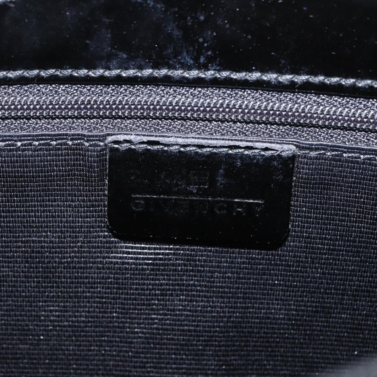 Givenchy Vintage Handbag Leather, BLACK, LEATHER, Handbag