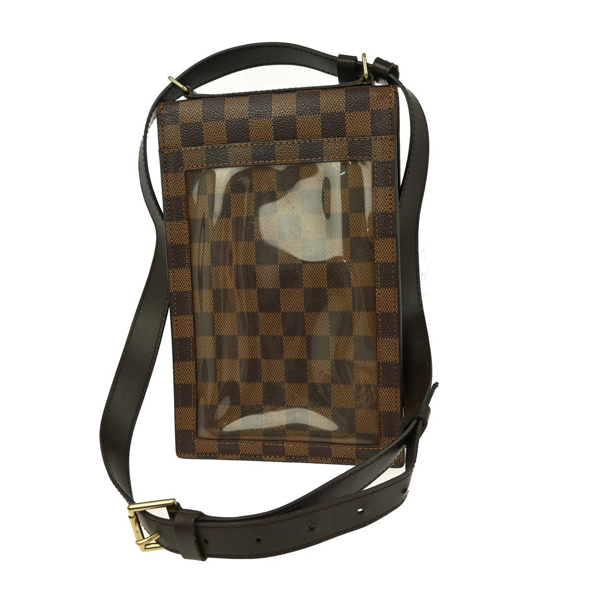 Louis Vuitton Portobello Messenger Damier, BROWN, CANVAS, Shoulder bag