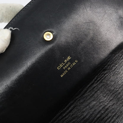 Celine Horse Carriage Shoulder bag Leather, BLACK, LEATHER, Shoulder bag