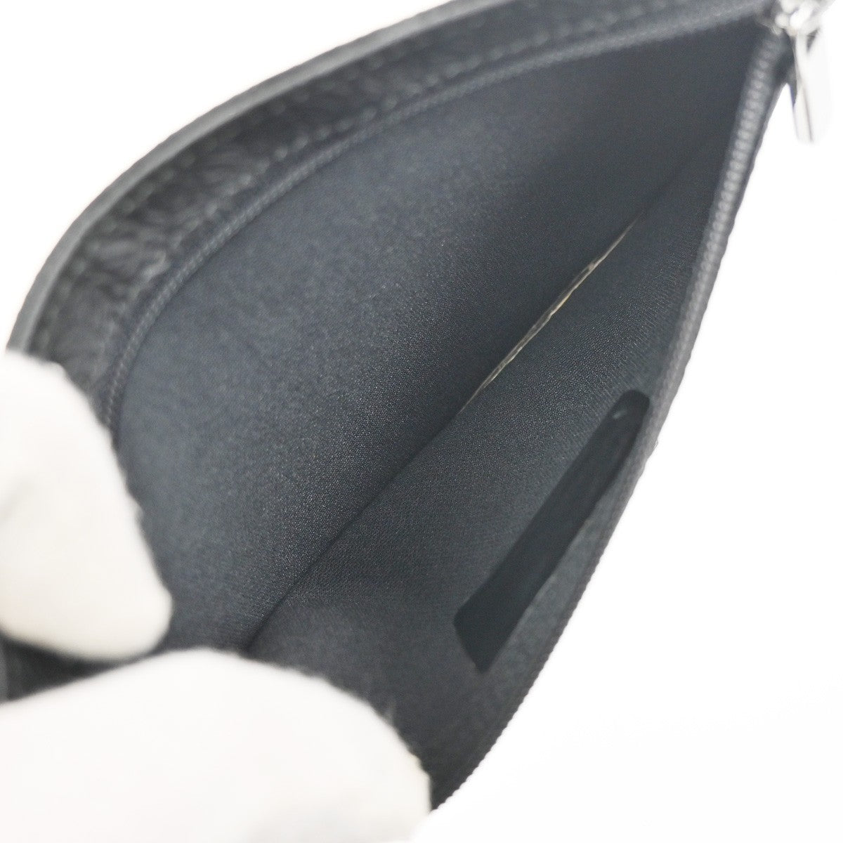 Loewe Anagram Shoulder Bag Leather, BLACK, PVC, Shoulder bag