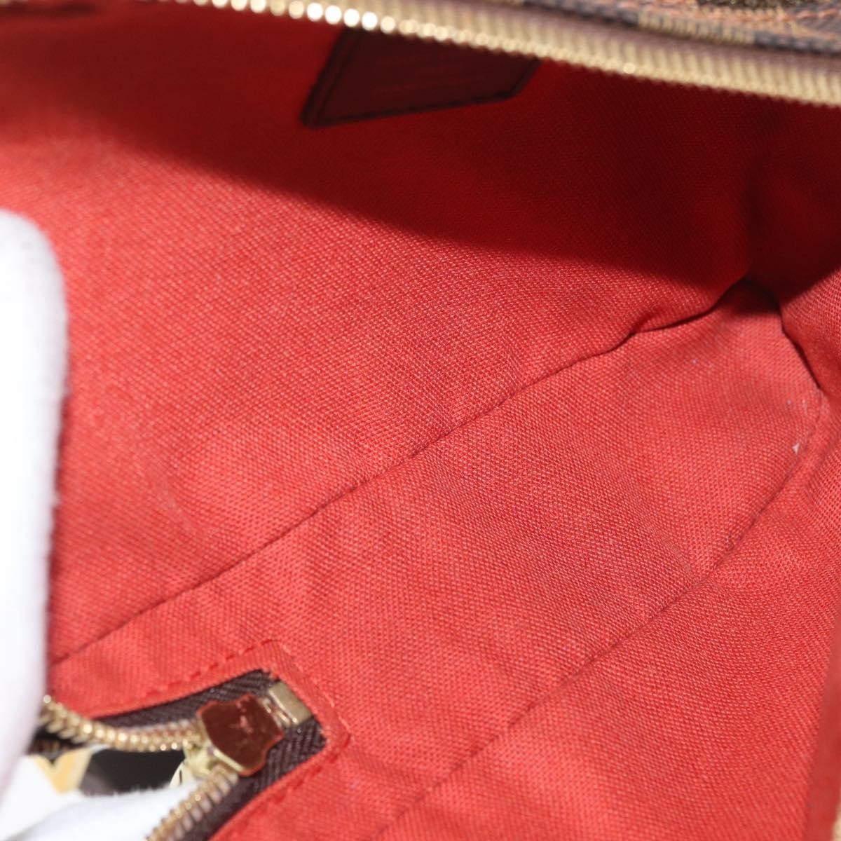Louis Vuitton Geronimos Waist Bag Damier, BROWN, CANVAS, Shoulder bag