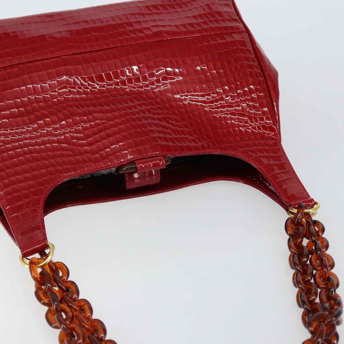 Givenchy Shoulder Bag Patent leather, RED, PATENT_LEATHER, Shoulder bag