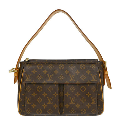 Louis Vuitton Viva Cite Handbag Monogram Canvas, Brown, Canvas, Shoulder Bag