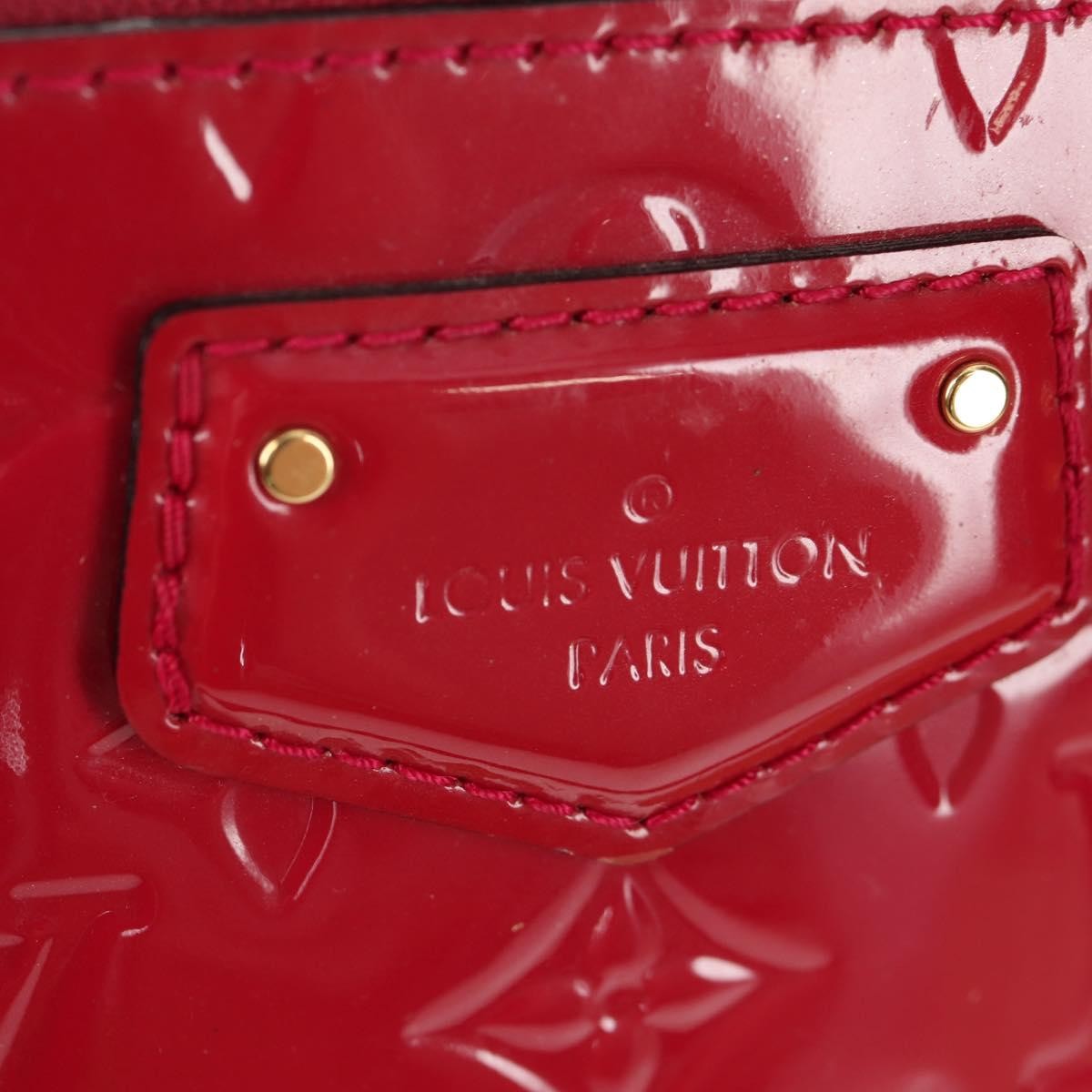 Louis Vuitton Montebello Handbag Monogram Vernis, PINK, PATENT_LEATHER, Handbag