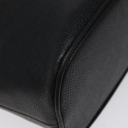 Chanel Vintage CC Dome Bag Caviar, Black, Calfskin, Handbag