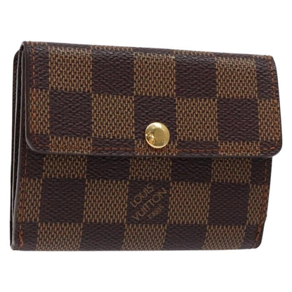 Louis Vuitton Ludlow Wallet Damier, BROWN, CANVAS, Wallets